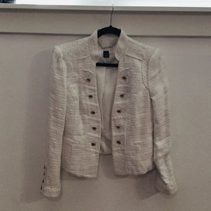 White Structured Blazer
